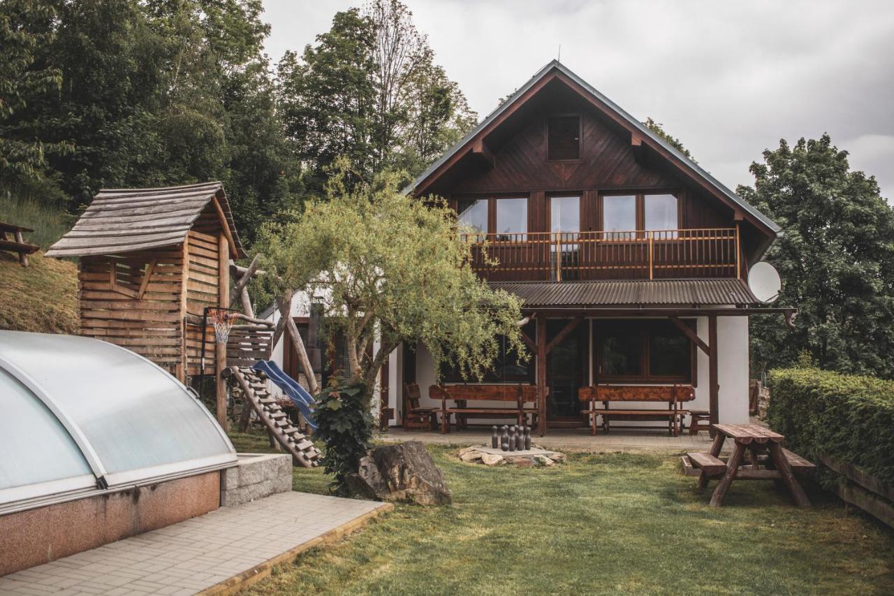 Chata Trojka Ruda na Moravě Exterior foto